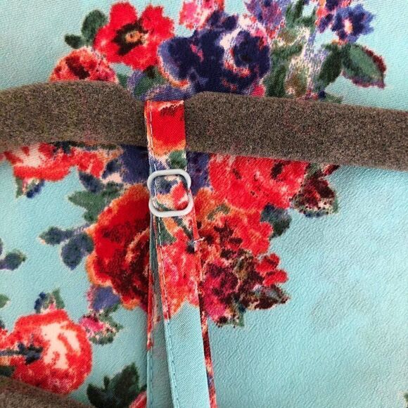 Collective Concepts Boho Floral Sleeveless Top XS - Picture 5 of 6